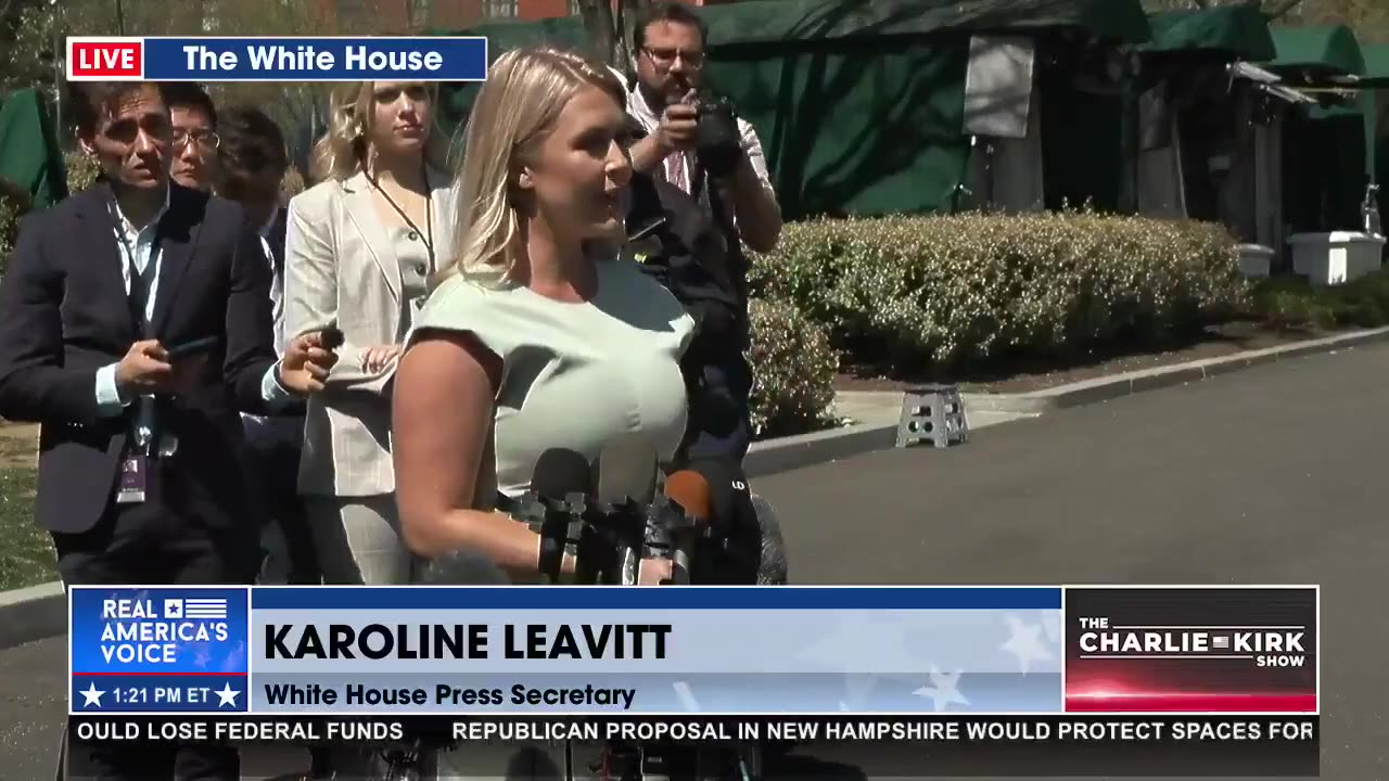 'Shame On You': Karoline Leavitt Smacks Down Reporter For Defending Violent Illegals
