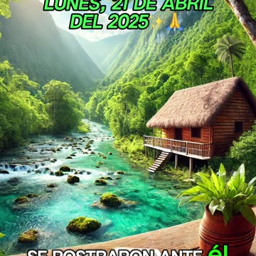 🙏✨Evangelio de hoy Lunes, 21 de Abril del 2025✨🙏