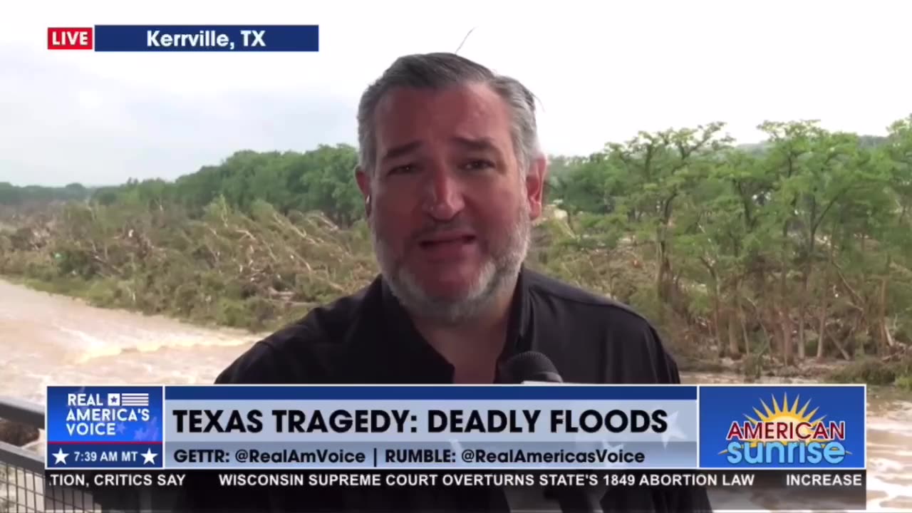 'God allows things to happen': Ted Cruz blames God for Texas flood deaths