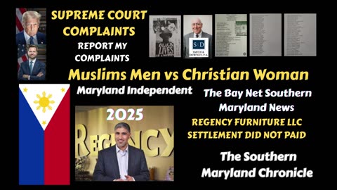 Abdul Ayyad Palestinian Muslim Owner Regency Furniture LLC vs Christian Employee Woman