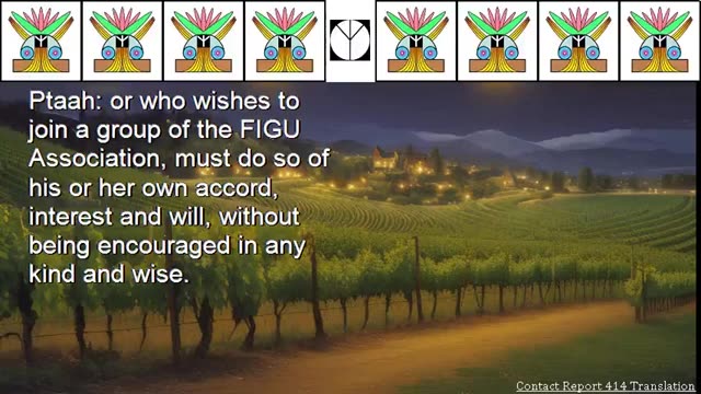 Billy Meier UFO Contact Report 414