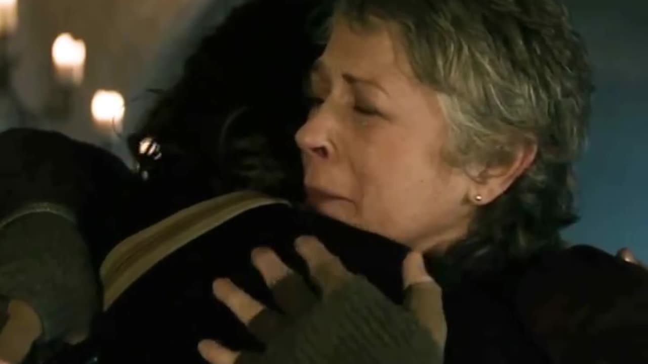 an emotional meeting between two old friends