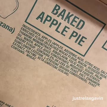 A McDonald’s worker filmed boxes of food in a delivery truck, showing full ingredient labels