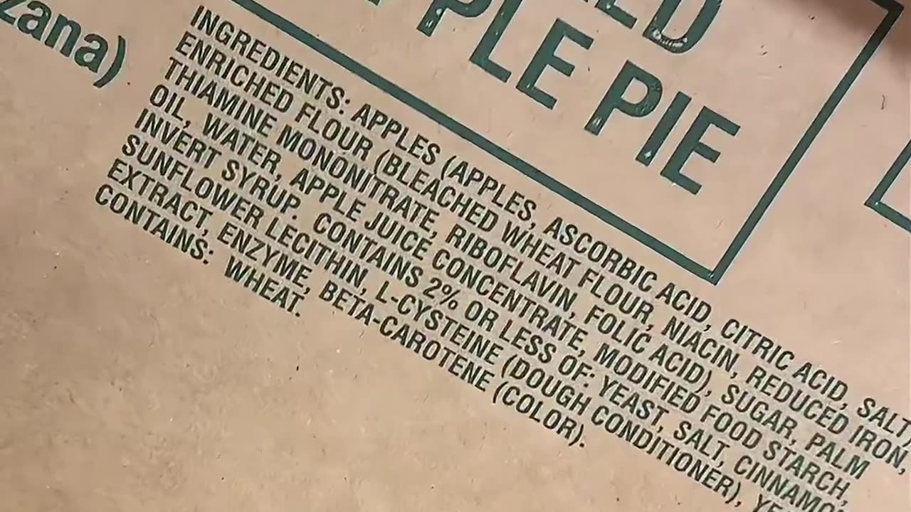 A McDonald’s worker filmed boxes of food in a delivery truck, showing full ingredient labels