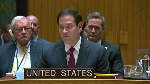 🇺🇸 “Continued Aggression Will Have Consequences” | Marco Rubio at UN