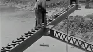 How bridges were constructed over 100 years ago