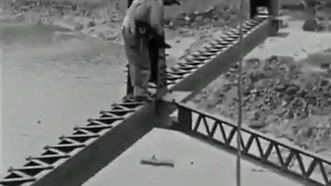 How bridges were constructed over 100 years ago