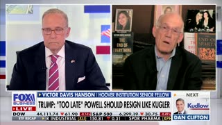 VDH Says Jerome Powell Shows 'Same Symptoms' As 'Vindictive' Democrat Who Served Under Biden