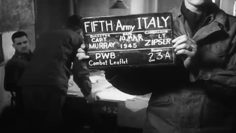 COMBAT LEAFLETS, FI... - COMBAT LEAFLETS, FIFTH ARMY COMBAT PROPAGANDA TEAM, PSYCHOLO - 111-adc-3702