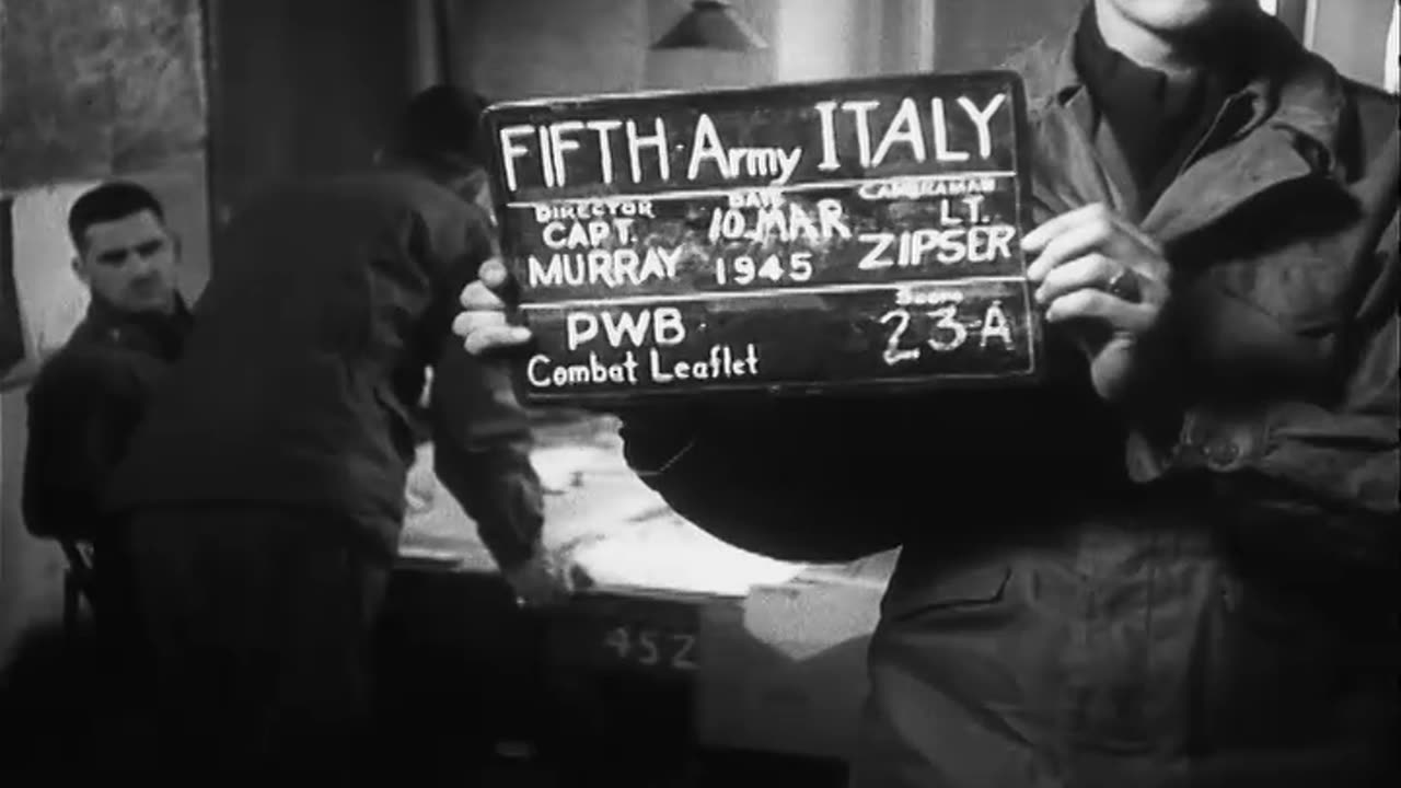 COMBAT LEAFLETS, FI... - COMBAT LEAFLETS, FIFTH ARMY COMBAT PROPAGANDA TEAM, PSYCHOLO - 111-adc-3702