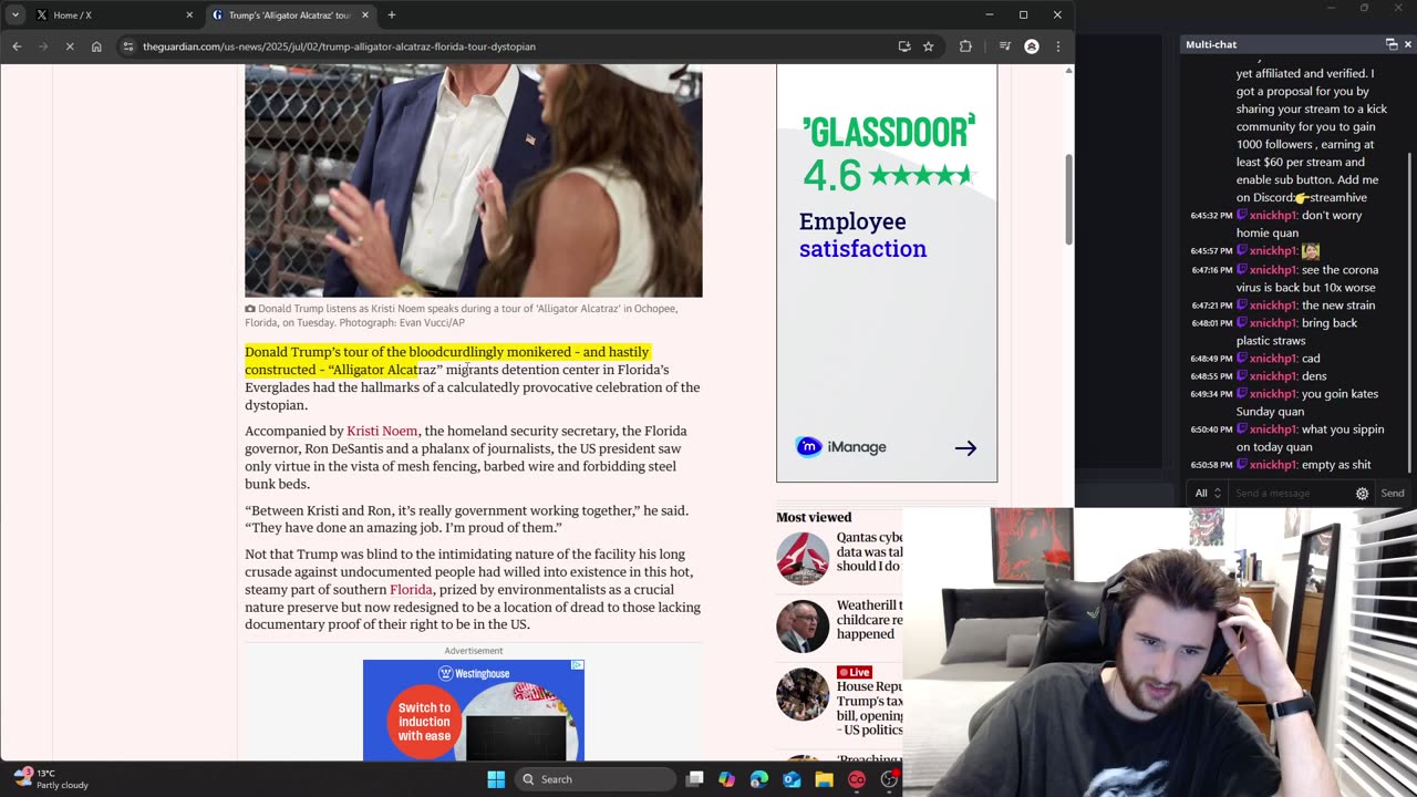 Live! Reacting to X (Twitter)