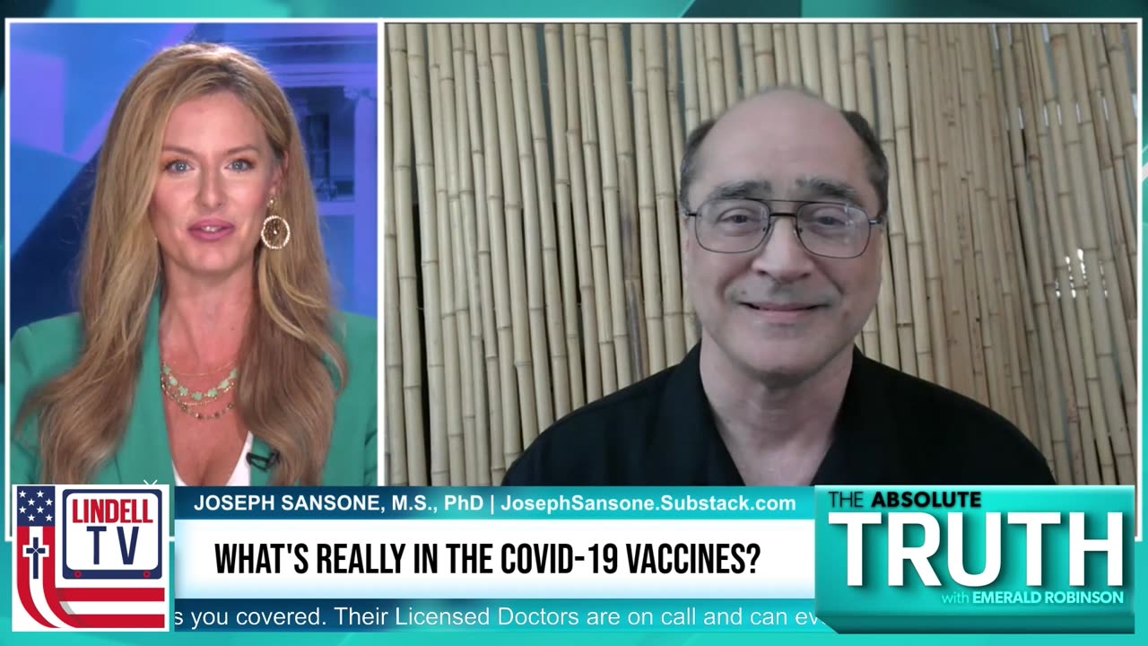 Dr. Joseph Sansone on the Absolute Truth with Emerald Robinson 7-28-2025