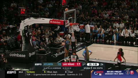 😂 Canada makes TRICK shot after ball gets stuck on backboard | WNBA women's basketball