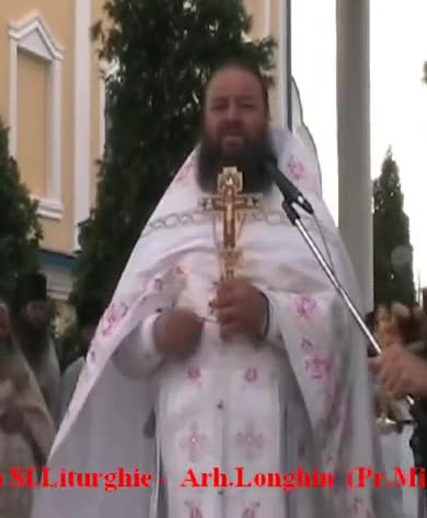 Ereticu Ecumenist Longhin Jar Hulitor,Schismatic,Apostat,Antihrist,Batjocoritor al Semnului Sv.Cruci