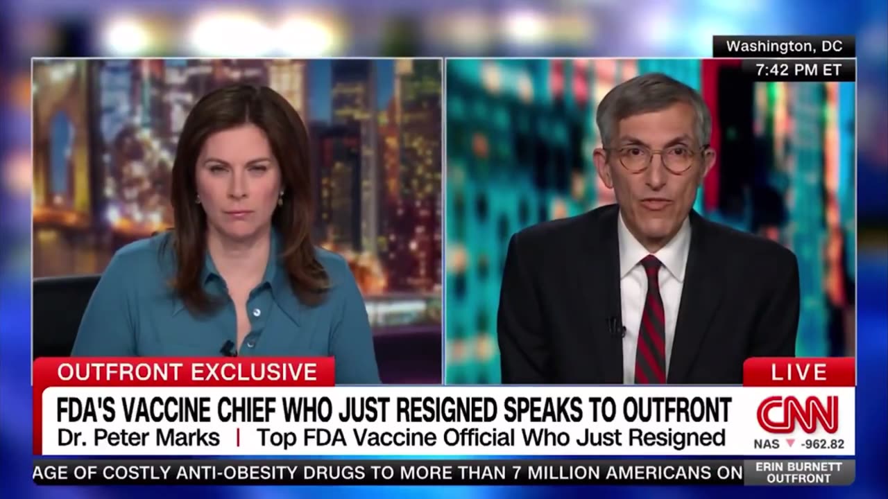 Former FDA official: "...there are man made threats that we were prepared to deal with"