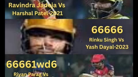 List of players who hit 5 sixes in an over in IPL history as on 5th May 2025.