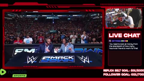 🔵SMACKDOWN HERE🔵SUMMERSLAM IS SLO CLOSE🔵#RUMBLETAKEOVER🟢(!clip, !imagine, !fb, !discord, !MENU)