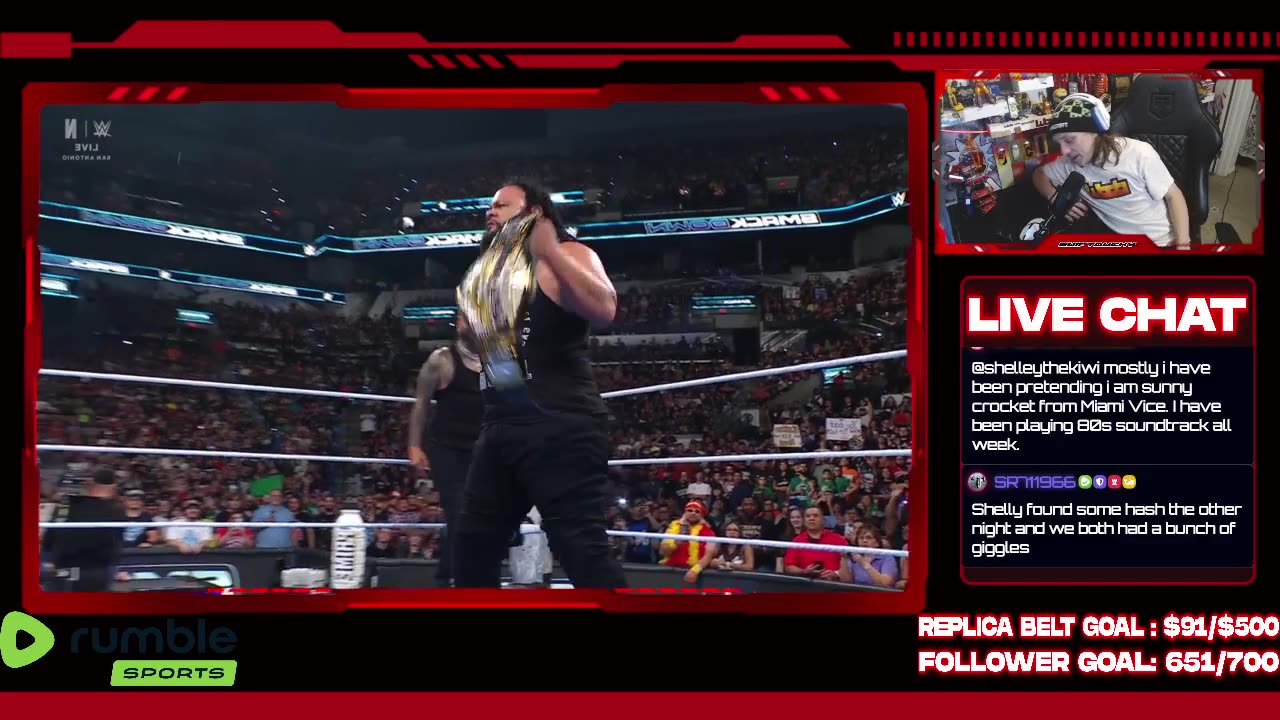 🔵SMACKDOWN HERE🔵SUMMERSLAM IS SLO CLOSE🔵#RUMBLETAKEOVER🟢(!clip, !imagine, !fb, !discord, !MENU)