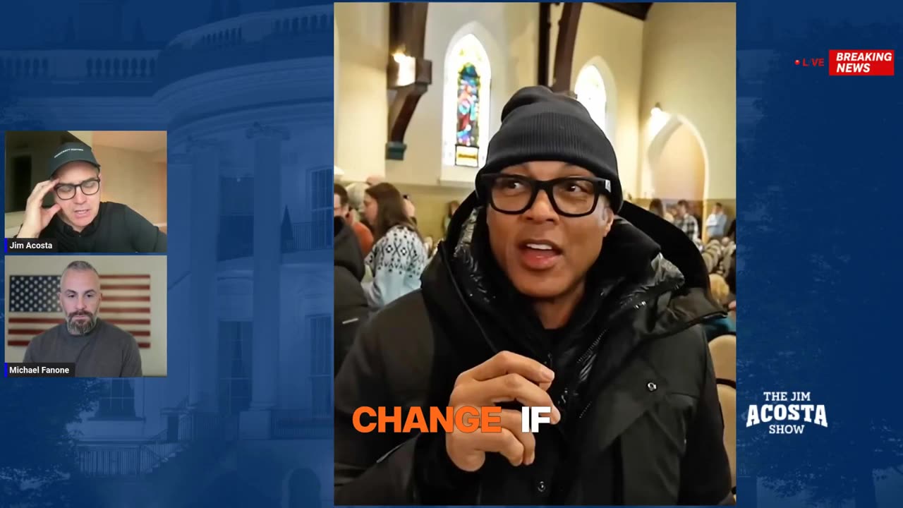 Jim Acosta Calls Trump 'Racist' Over Don Lemon Arrest