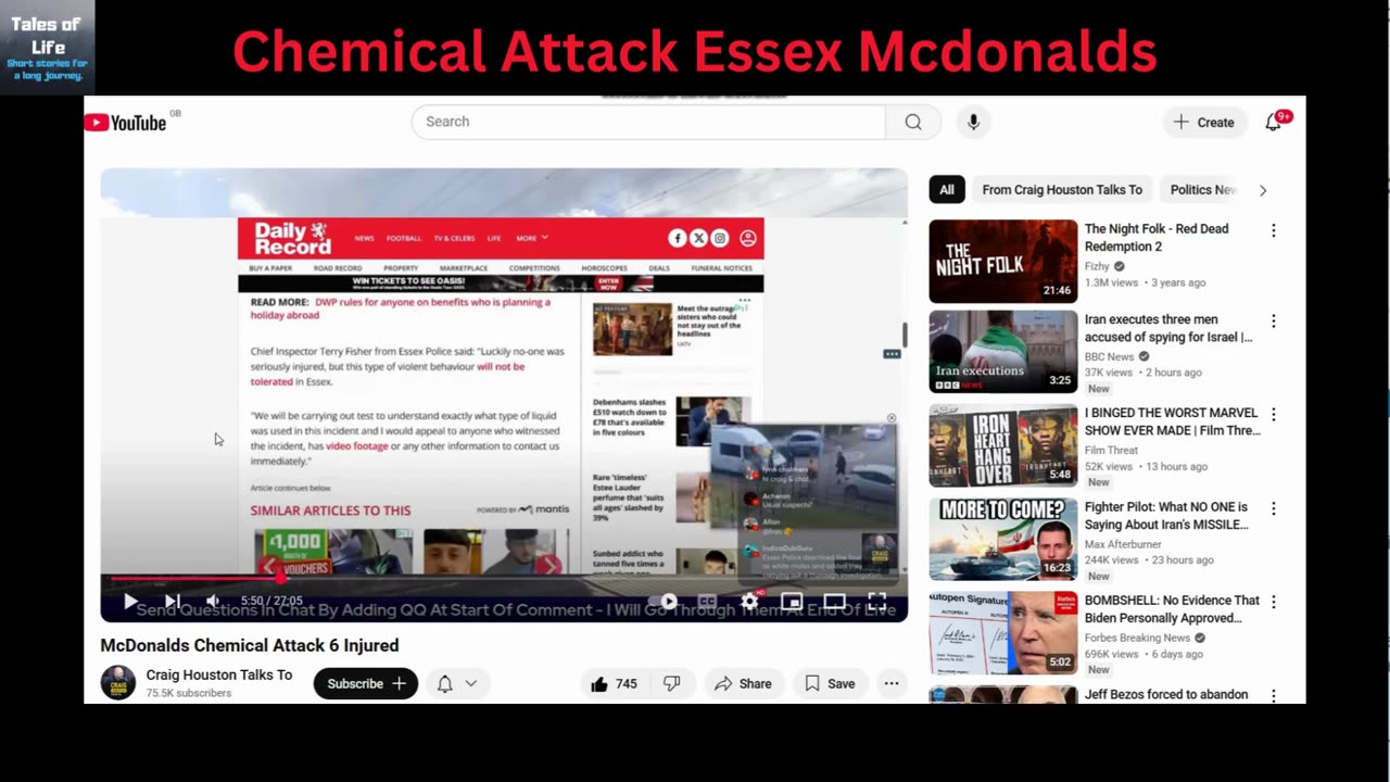 Chemical Attack Mcdonalds