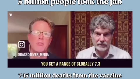 Five billion people lined up, rolled up their sleeves