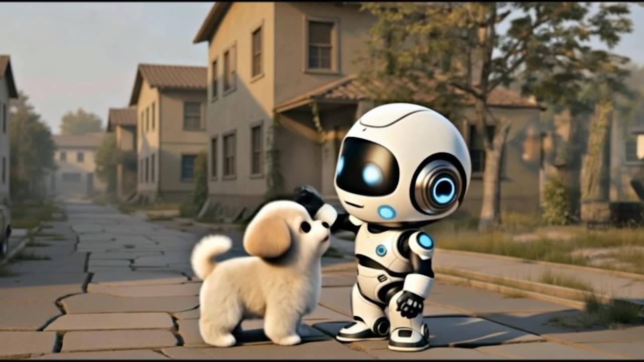 C.H.I.B.I. the Adorable Robot Explores a Post-Apocalyptic World