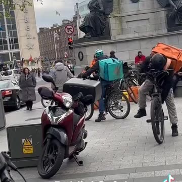 The Daniel O'Connell Monument in Dublin, honouring a great man who fought for