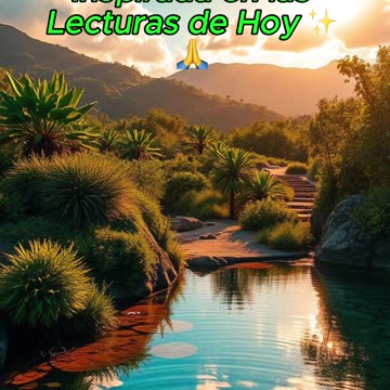 🙏✨Oración Inspirada en las Lecturas de Hoy ✨🙏