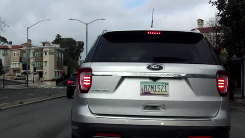 Stopping Behind Various Vehicles Compilation V.4
