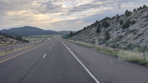 Trucking Manderfield, UT.