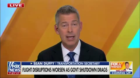 Air Traffic Controllers are not getting paid and they’ve all told me it’s really hard.