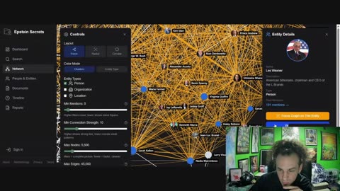 Mapping Epstein's Web of Contacts with AI