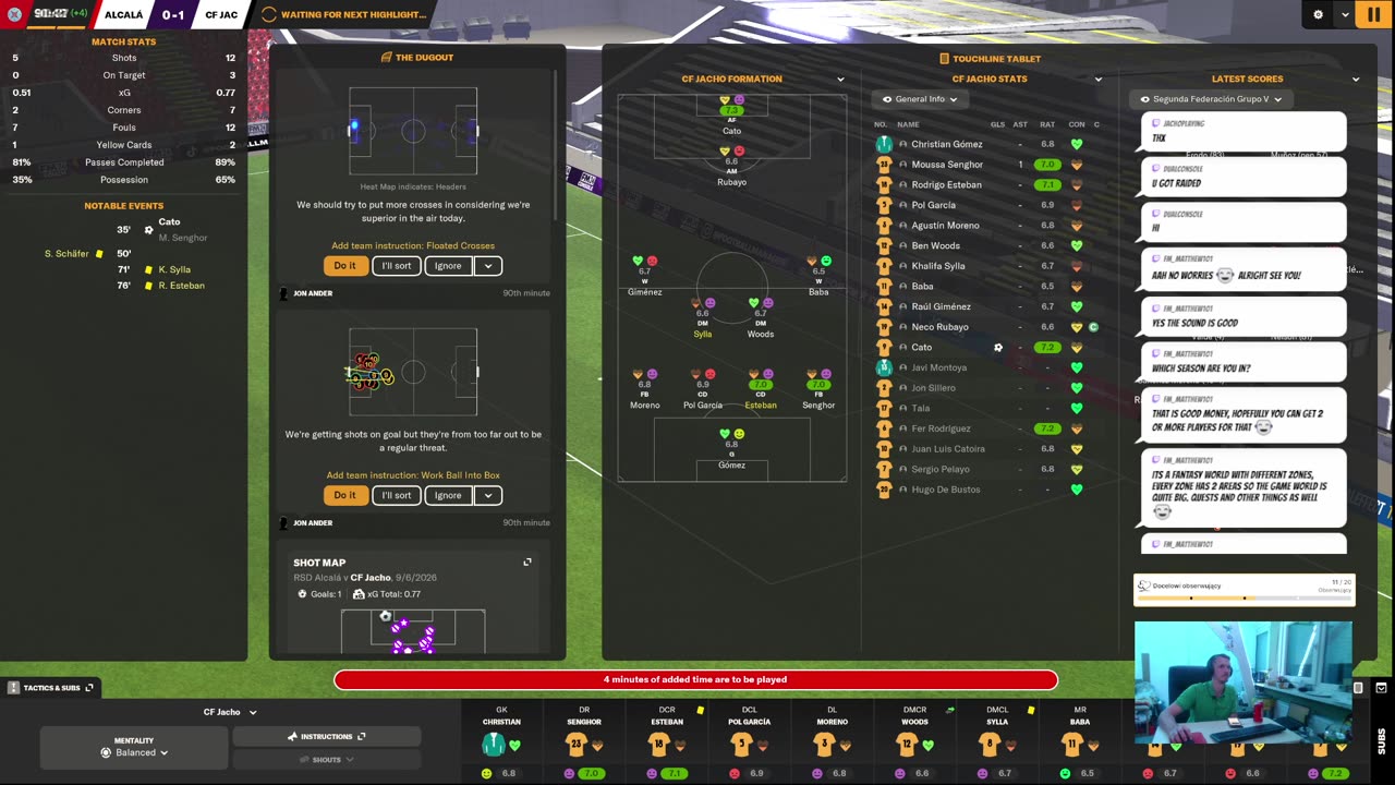 🇪🇸 ⚽ CF Jacho – Season 4 – Preparations ⚽ 🇪🇸 Stream no.14,5