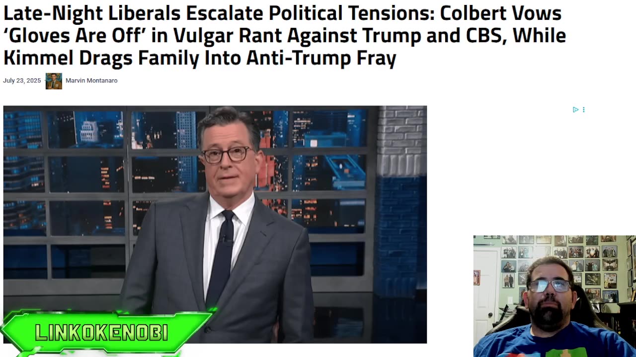 Far Left Panicking Over Stephen Colbert Being Fired And Replaced By South Park