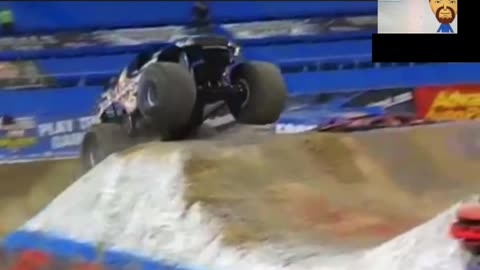 Monster Jam Crazy Nose Rebounds (REACTION)