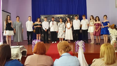 Absolvenții claselor 9 A și 9 B 2/4 Vancicăuți 14 iunie 2025
