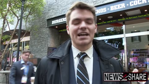 Nick Fuentes shows up at CPAC INTERVIEW