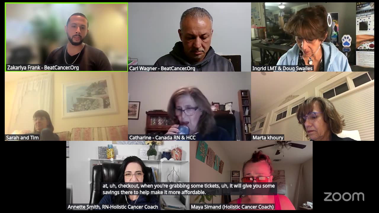 BeatCancer.Org Weekly Call