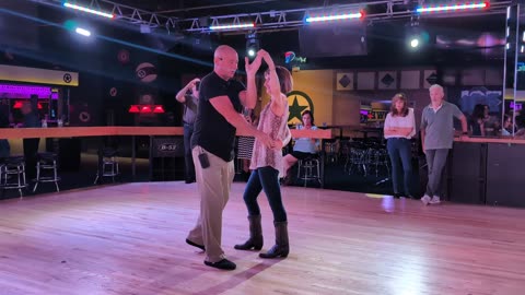 Progressive Double Two Step @ Electric Cowboy with Wes Neese 20250919 203221768