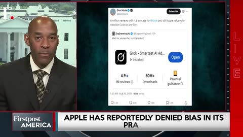 Musk's xAI, X Corp Sue Tim Cook's Apple, Altman's OpenAI Over AI Competition - Firstpost America