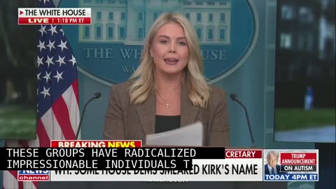 Karoline Leavitt Torches House Democrats for Opposing Resolution Honoring Charlie Kirk