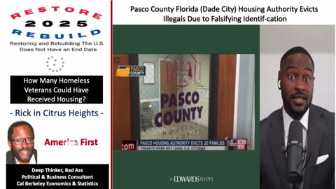 Pasco County Florida (Dade City) Housing Authority Evicts Illegals Due to Falsifying Identification