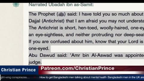 Christian prince He forgot to say inshallah