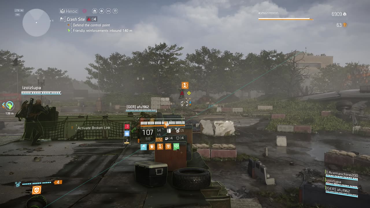 CO-OP CRASH SITE / Sleipnir-Purist Build, Part 4 / #Gameplay #Division2 #TomClancy #WZ #RTX4070