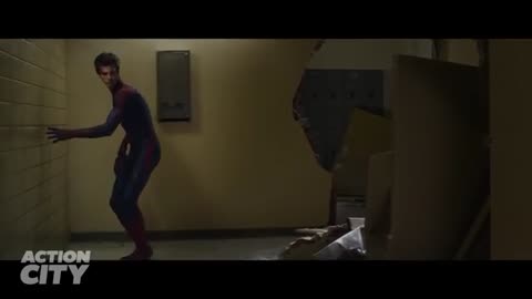 A Spider fights a Lizard | The amazing Spider-man