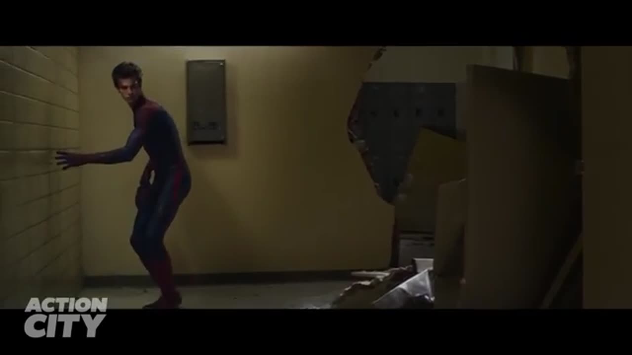 A Spider fights a Lizard | The amazing Spider-man