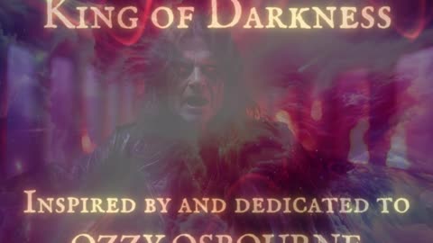 OZZY OSBOURNE DEDICATION: 'King of Darkness' by Dweller of the Dark