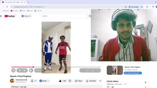 Ishowspeed x paul dance on react