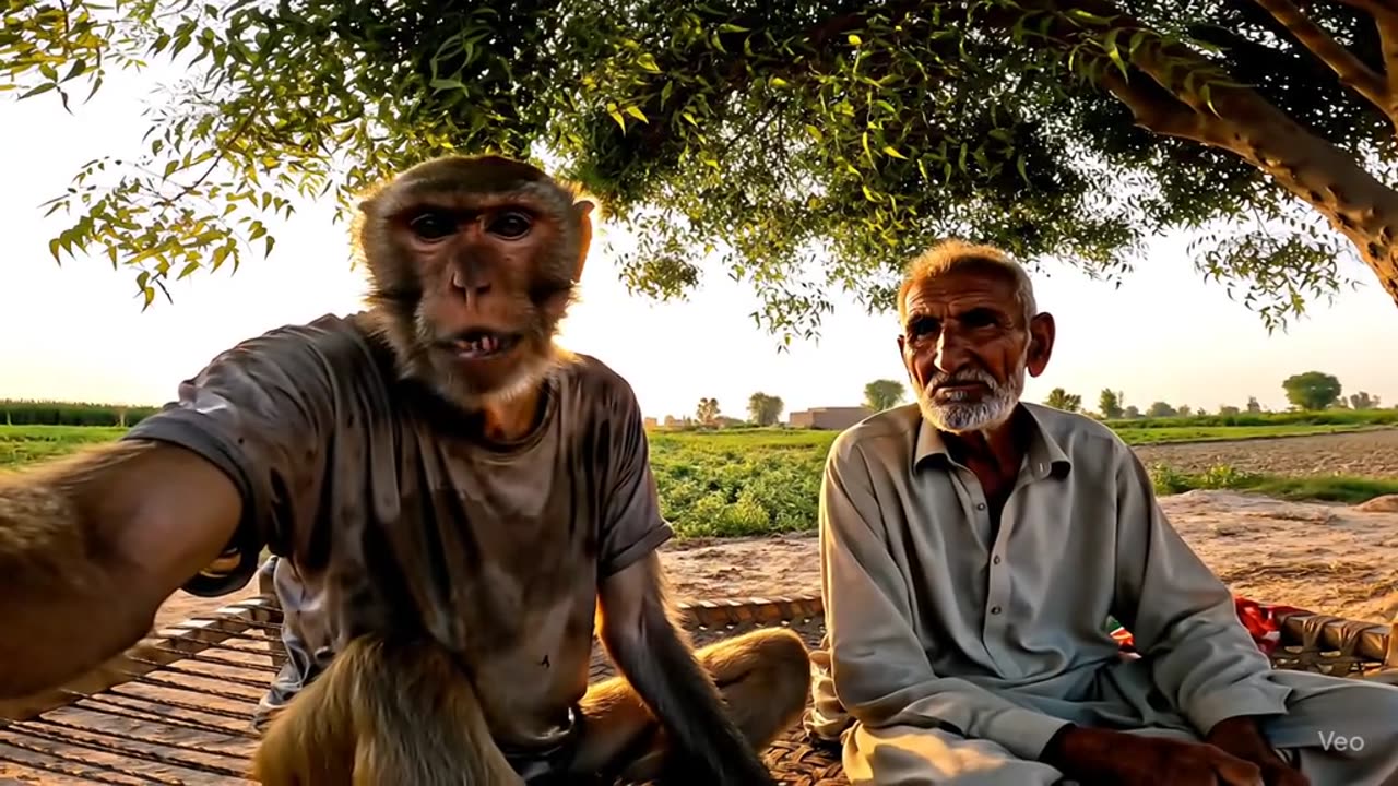 Grandpa's Hilarious Last Wish: "Delete Google History!" (Monkey Reacts!)