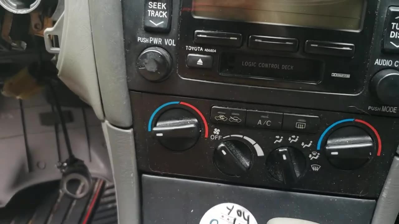 Remove ignition cylinder 2000 Toyota Avalon